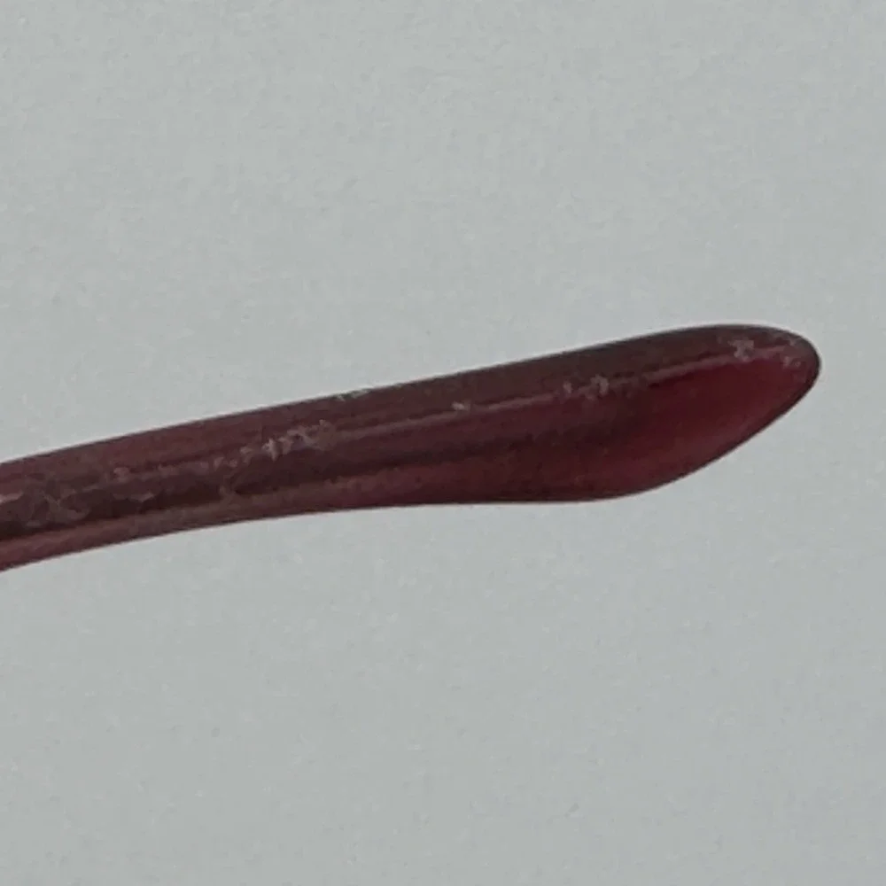 Joan Collins‎ 9773 Plum Metal Eyeglass Frames ONLY 53-17-135 with Case Y2K